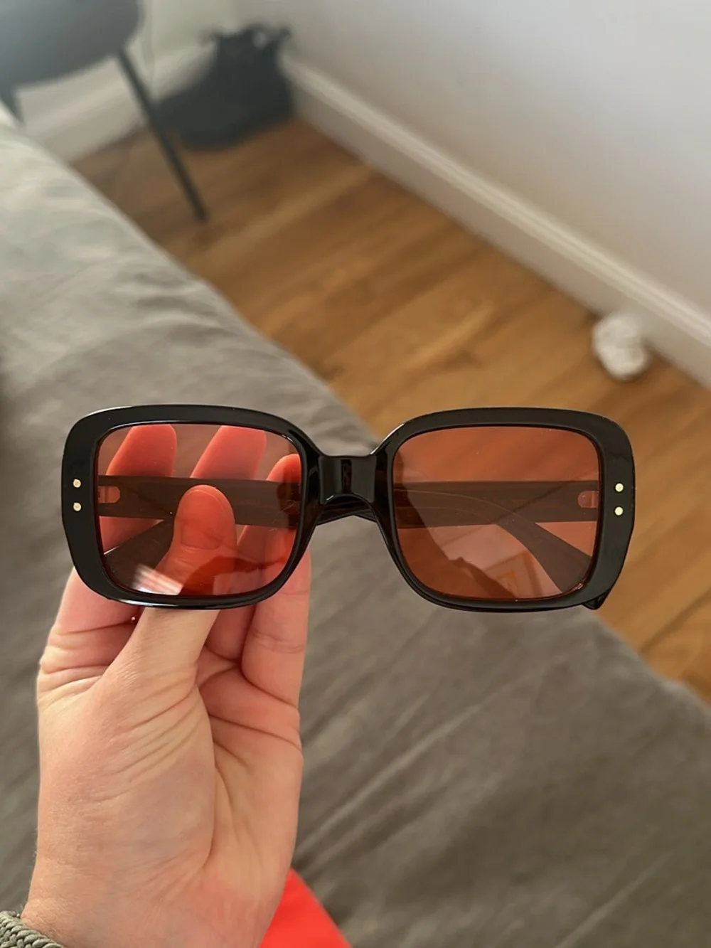 Le Specs x Solid & Striped Square Sunglasses